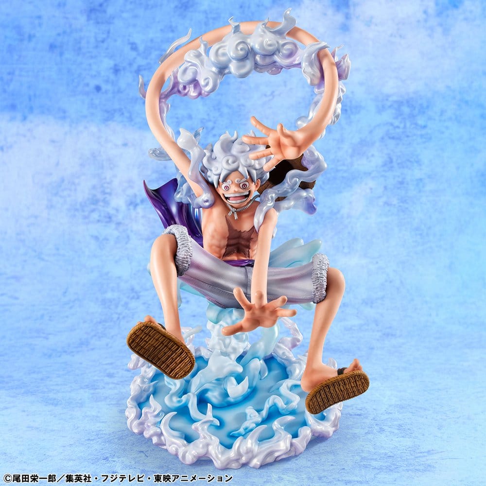 One Piece figurine PVC Portrait.Of.Pirates "Evolutionary History" Monkey D. Luffy "Gear Fifth" 26 cm