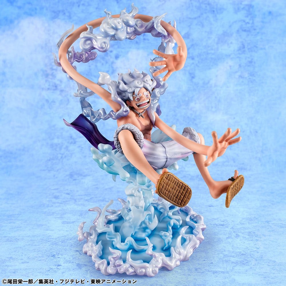 One Piece figurine PVC Portrait.Of.Pirates "Evolutionary History" Monkey D. Luffy "Gear Fifth" 26 cm