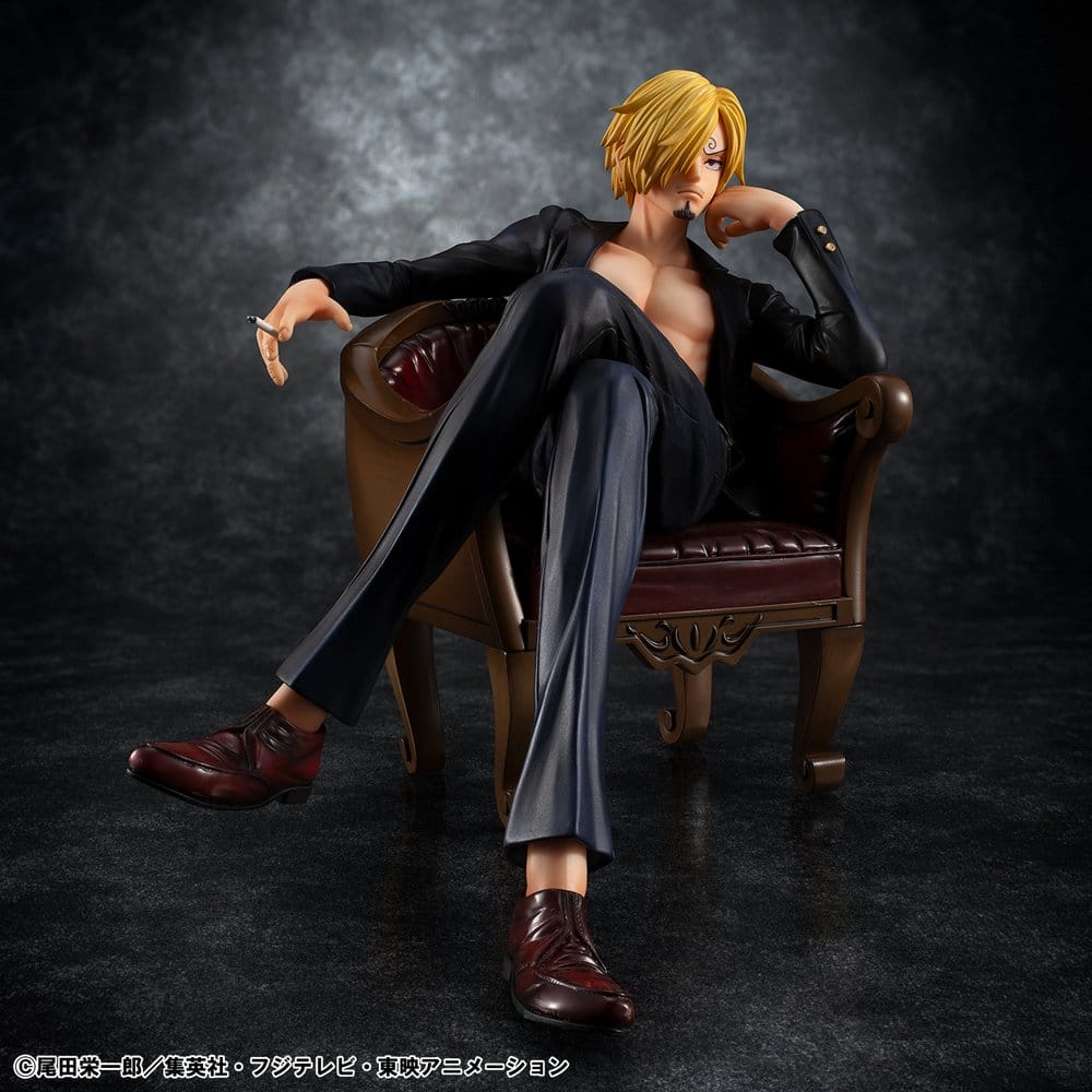One Piece figurine PVC Portrait.Of.Pirates "S.O.C" Sanji Ver.R 14 cm