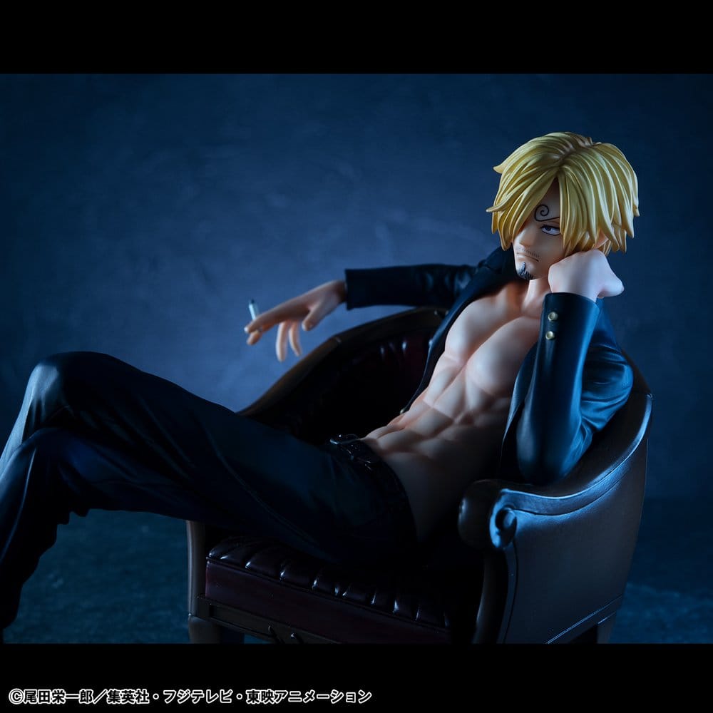 One Piece figurine PVC Portrait.Of.Pirates "S.O.C" Sanji Ver.R 14 cm