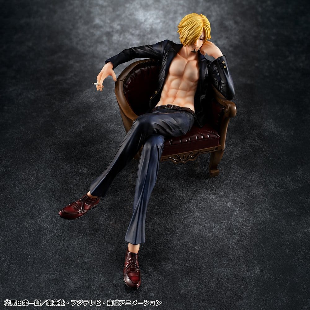 One Piece figurine PVC Portrait.Of.Pirates "S.O.C" Sanji Ver.R 14 cm