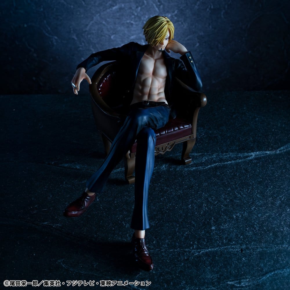 One Piece figurine PVC Portrait.Of.Pirates "S.O.C" Sanji Ver.R 14 cm