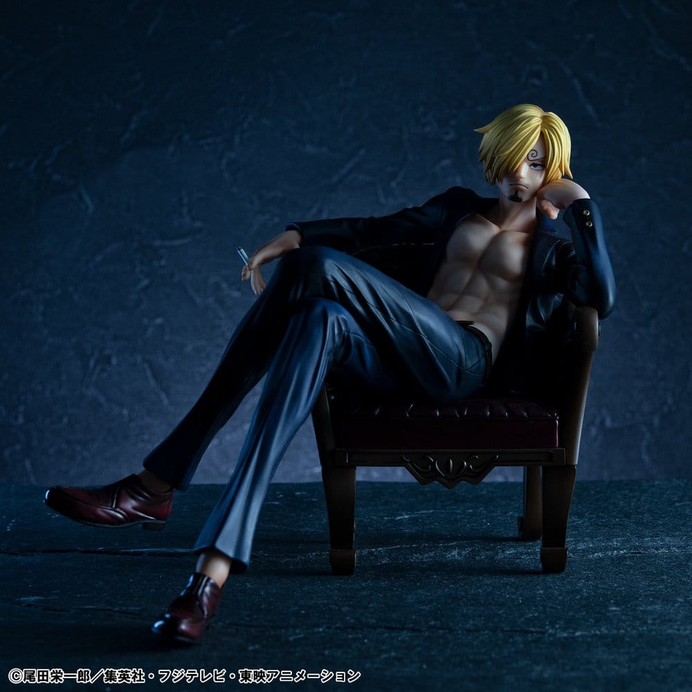 One Piece figurine PVC Portrait.Of.Pirates "S.O.C" Sanji Ver.R 14 cm