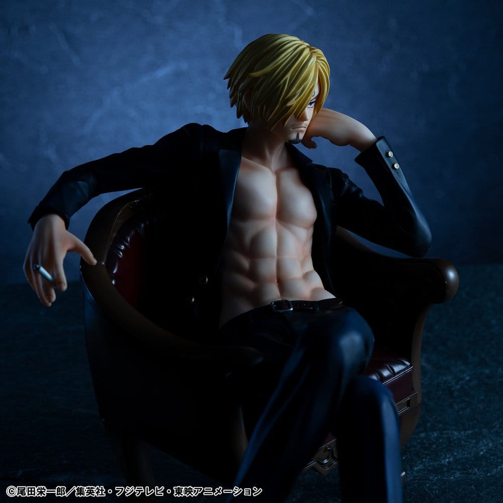 One Piece figurine PVC Portrait.Of.Pirates "S.O.C" Sanji Ver.R 14 cm