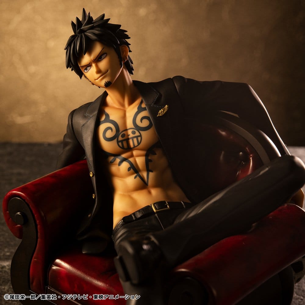 One Piece figurine PVC Portrait.Of.Pirates "S.O.C" Trafalgar Law Ver.R