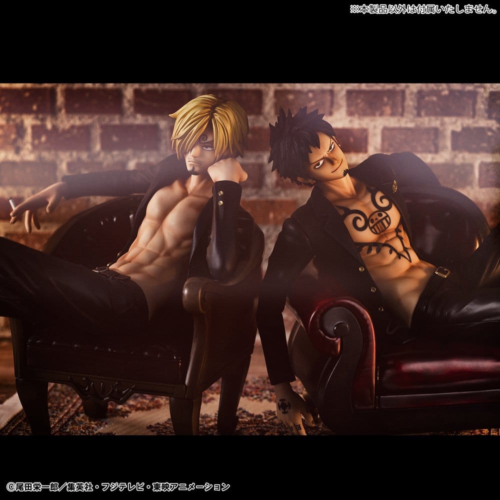One Piece figurine PVC Portrait.Of.Pirates "S.O.C" Trafalgar Law Ver.R