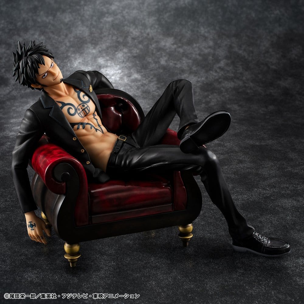 One Piece figurine PVC Portrait.Of.Pirates "S.O.C" Trafalgar Law Ver.R