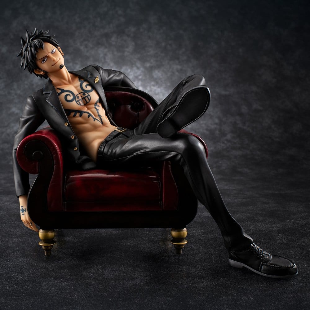 One Piece figurine PVC Portrait.Of.Pirates "S.O.C" Trafalgar Law Ver.R