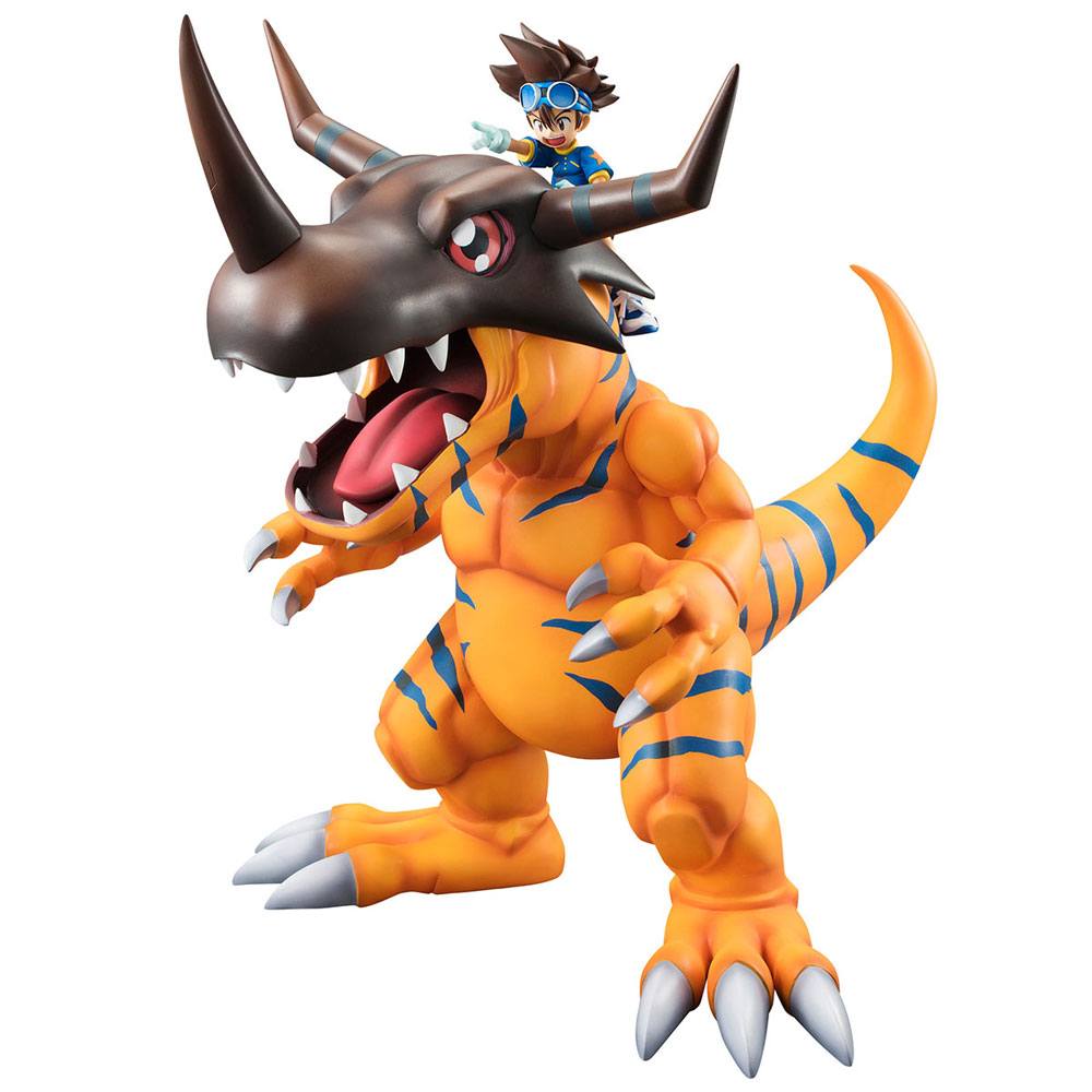 Digimon Adventure G.E.M. Series statuette PVC Greymon & Taichi 25 cm