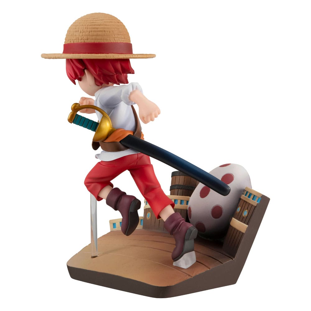 One Piece G.E.M. Series statuette PVC Shanks Run! Run! Run! 13 cm