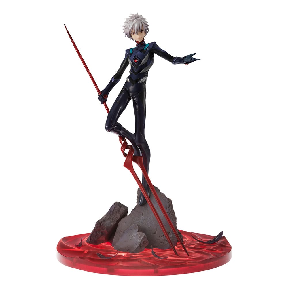 Evangelion: 3.0 + 1.0 Thrice Upon a Time Precious G.E.M. Series statuette PVC Kaworu Nagisa 15th Anniversary Ver. 30 cm