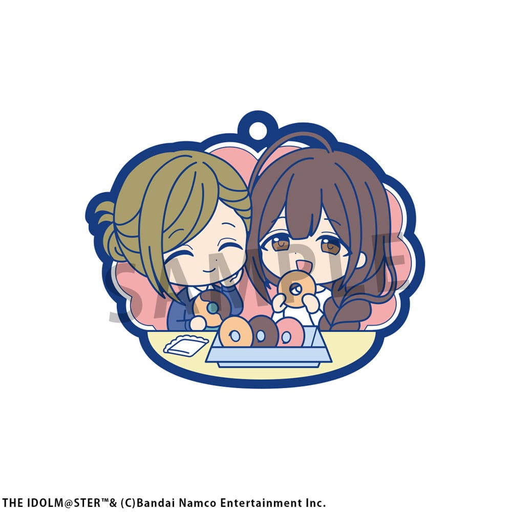 The Idolmaster Shiny Colors assortiment charms caoutchouc Vol. 2 6 cm Buddy Collection (6)