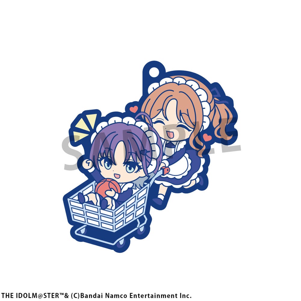 The Idolmaster Shiny Colors assortiment charms caoutchouc Vol. 2 6 cm Buddy Collection (6)