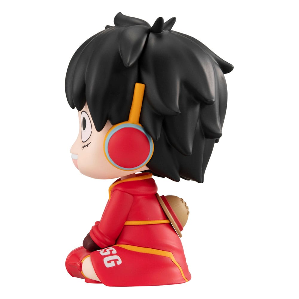 One Piece statuette PVC Look Up Monkey D. Luffy Future Island Egghead Ver. 11 cm