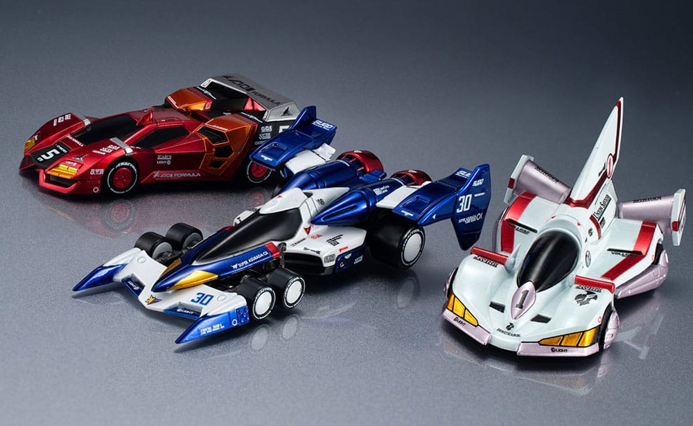 Future GPX Cyber pack 3 Formula véhicules 10's Cyber Formula world grand prix set Heritage Edition 14 cm
