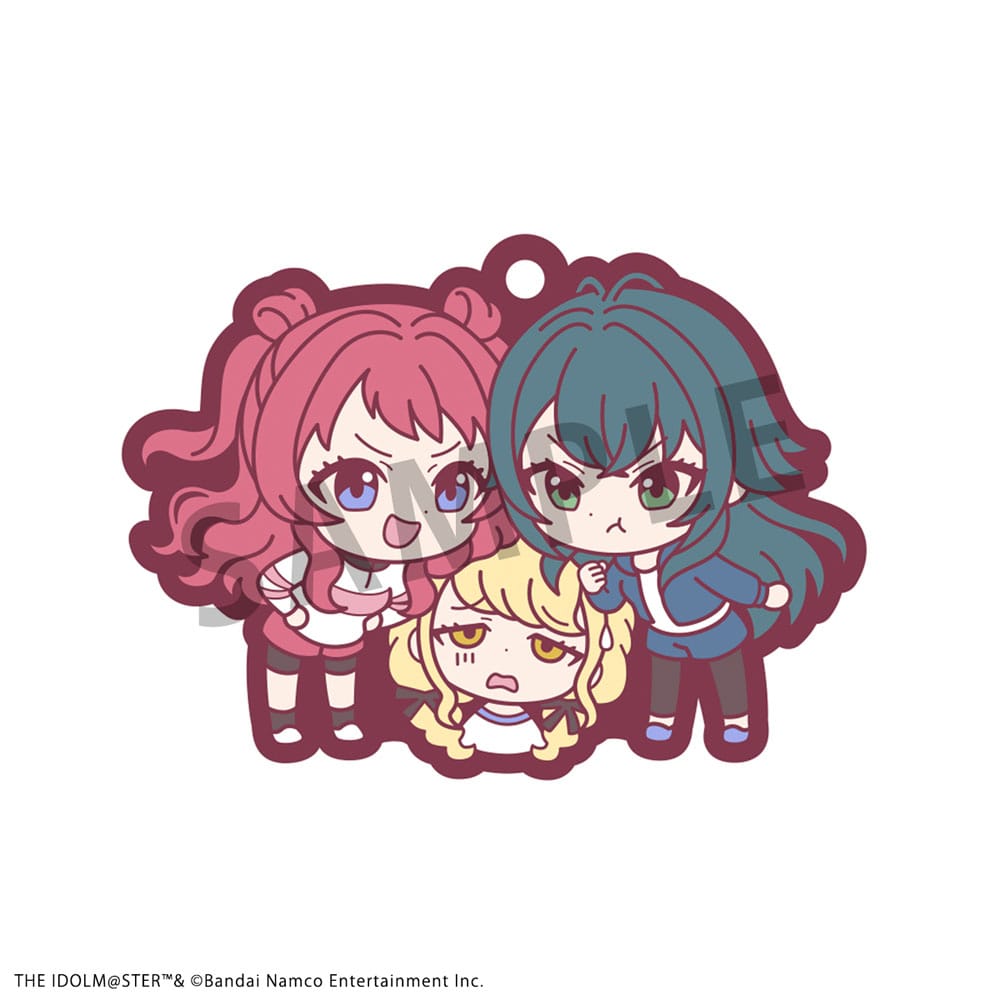 Idolmaster assortiment charms caoutchouc Rubber Mascot Buddycolle Gakuen 7 cm (6)