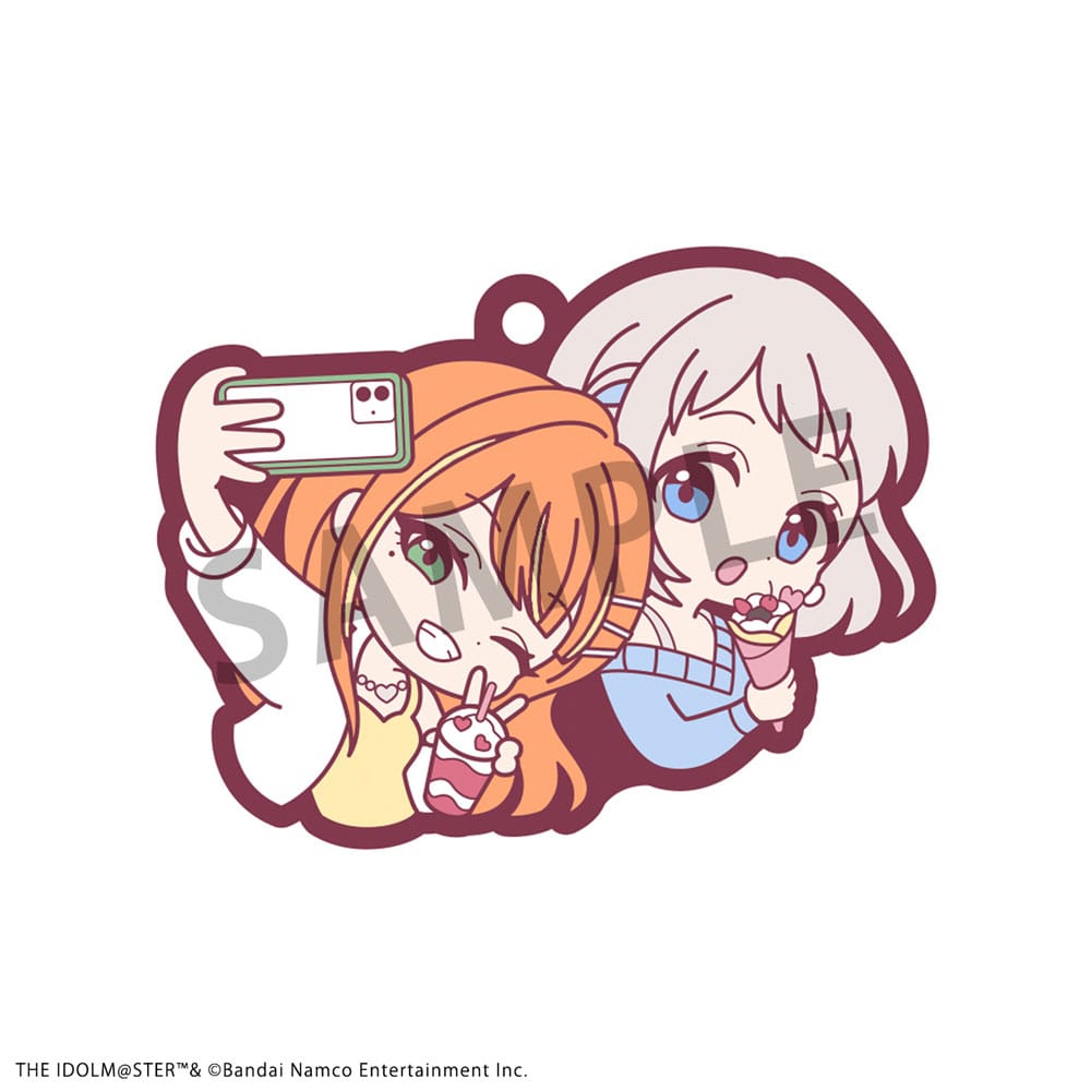 Idolmaster assortiment charms caoutchouc Rubber Mascot Buddycolle Gakuen 7 cm (6)