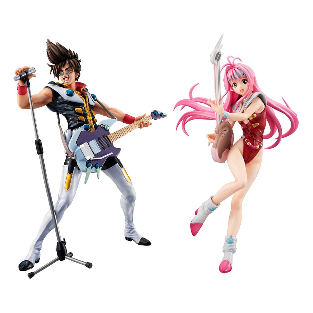 Macross 7 statuette PVC Fire Bomber Live Stage 23 cm