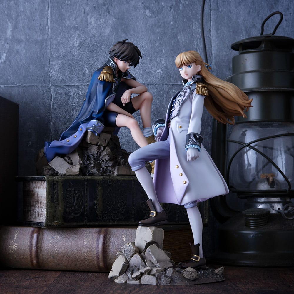 Mobile Suit Gundam Wing Alpha x Omega statuette PVC 1/8 Heero Yuy & Relena Peacecraft Set 30th Anniversary Repaint Ver. 14 cm