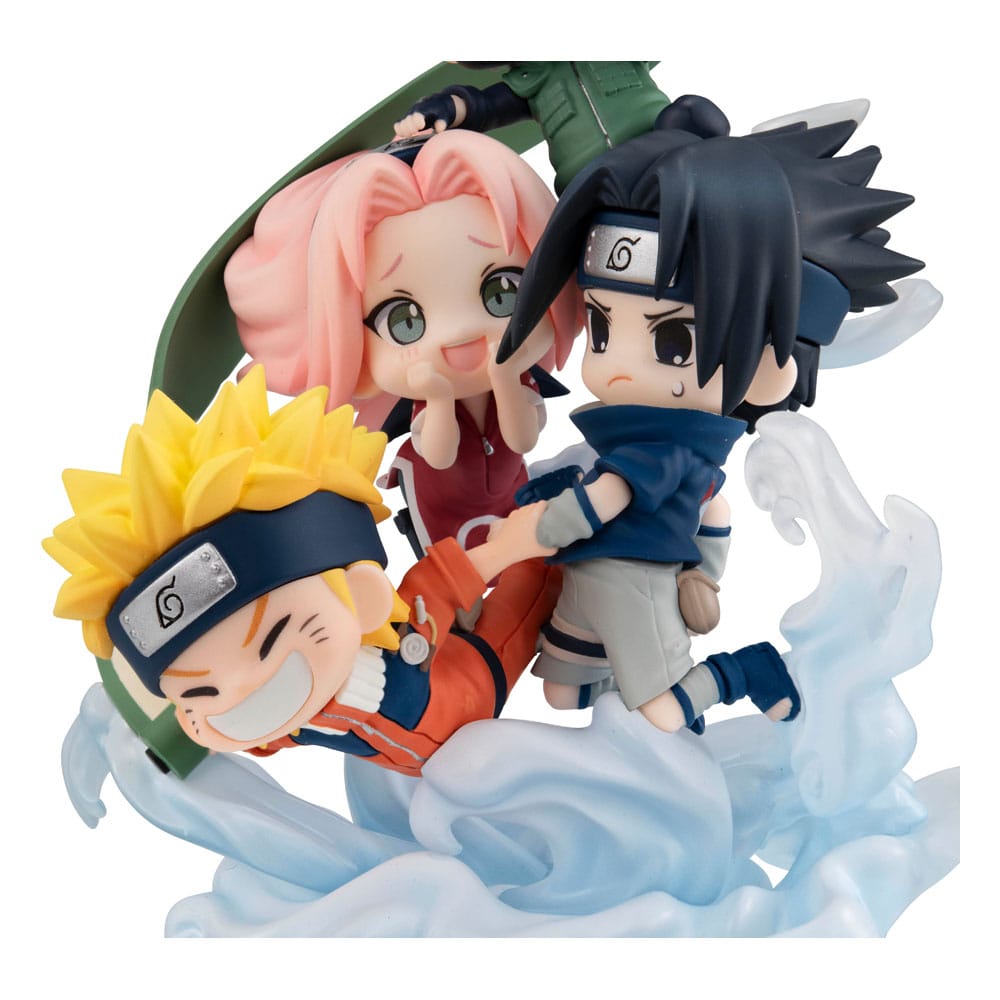 Naruto Shippuden statuette PVC FigUnity Gather here, Team 7 13 cm