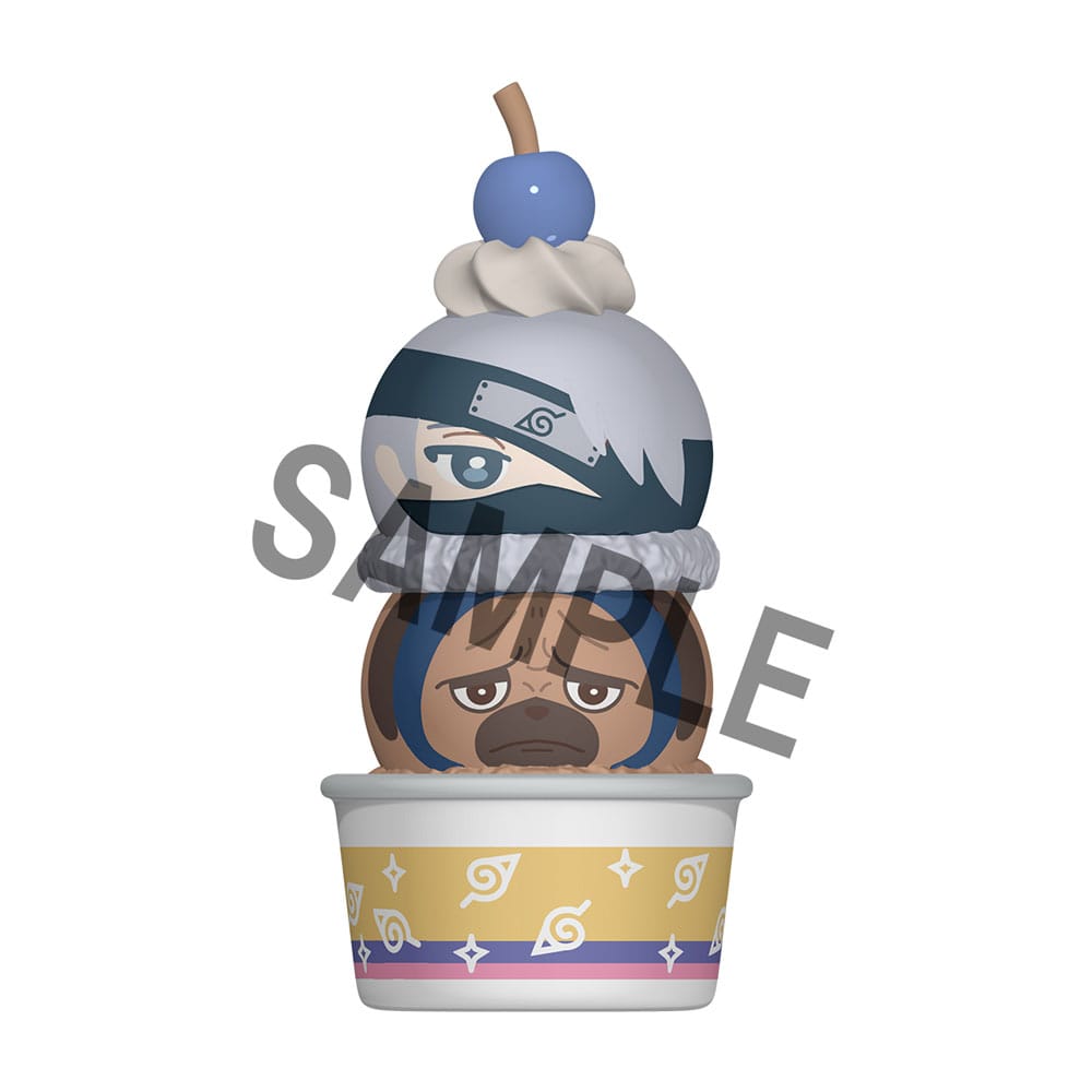 Naruto Shippuden pack 6 trading figures Tsumichen Stack up & Change 8 cm (with gift)