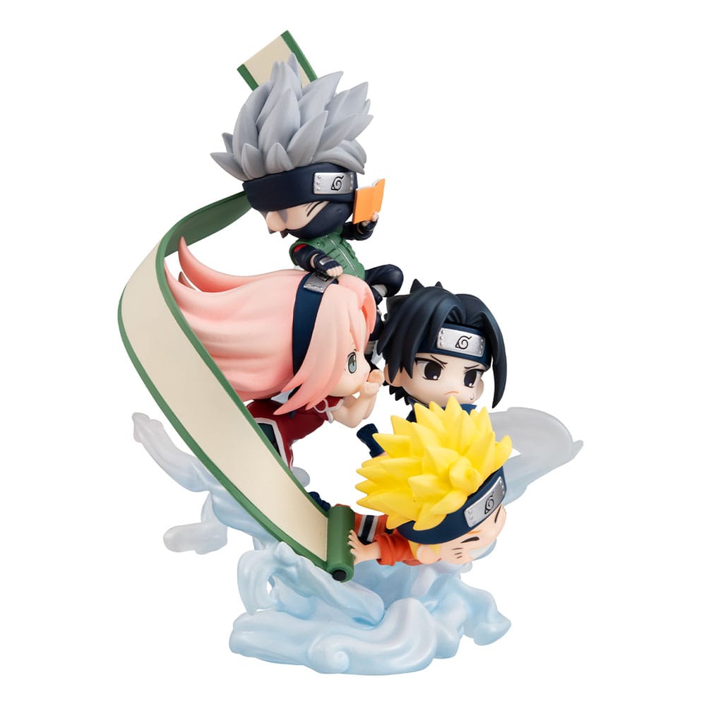 Naruto Shippuden statuette PVC FigUnity Gather here, Team 7 13 cm (with gift)
