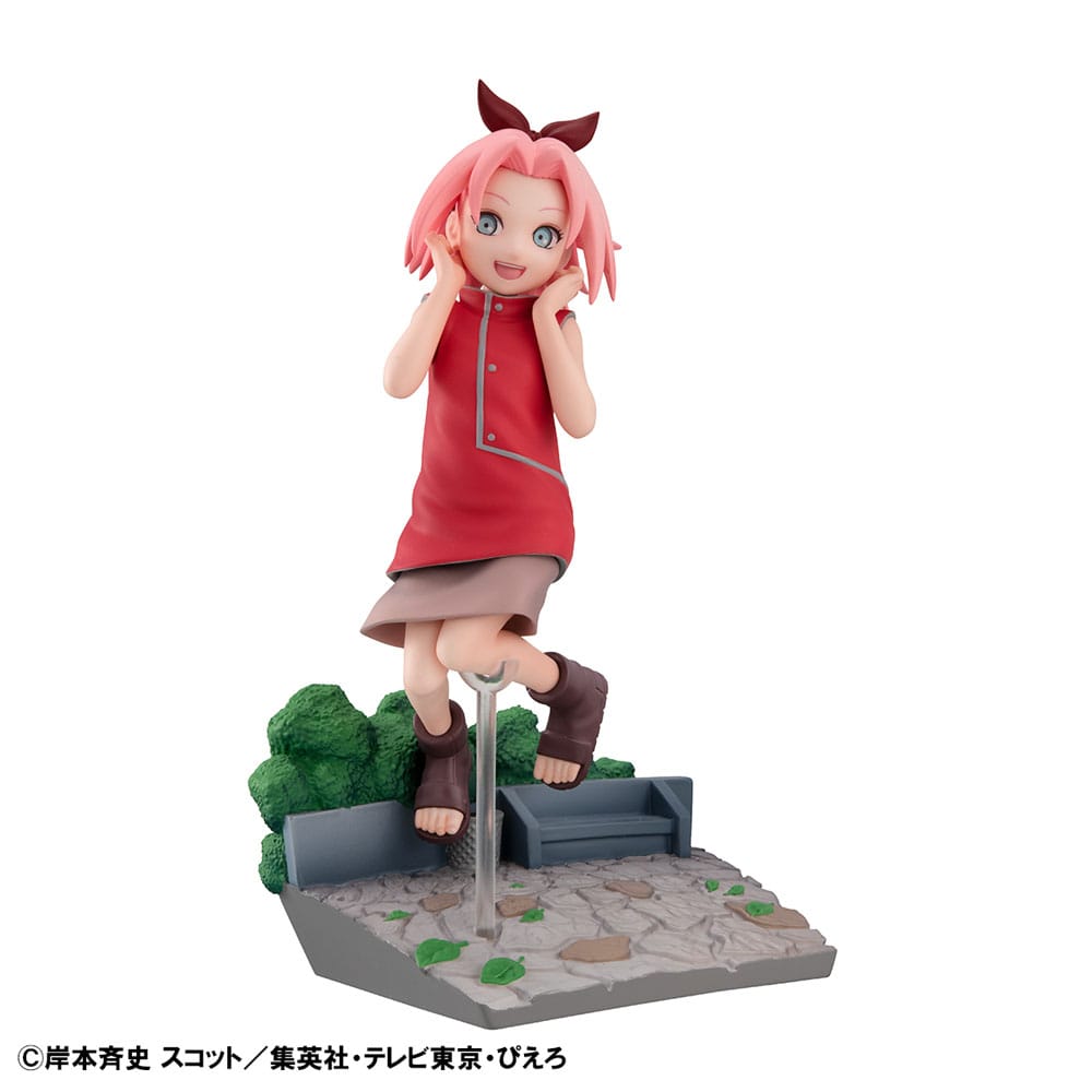 Naruto Shippuden G.E.M. Series statuette PVC Sakura Haruno GO! 15 cm