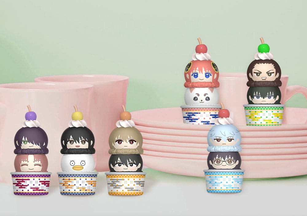 Gintama assortiment trading figures Tsumichen Stack up & Change 8 cm (6)