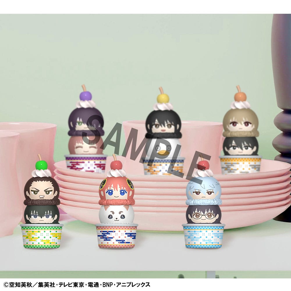 Gintama assortiment trading figures Tsumichen Stack up & Change 8 cm (6)