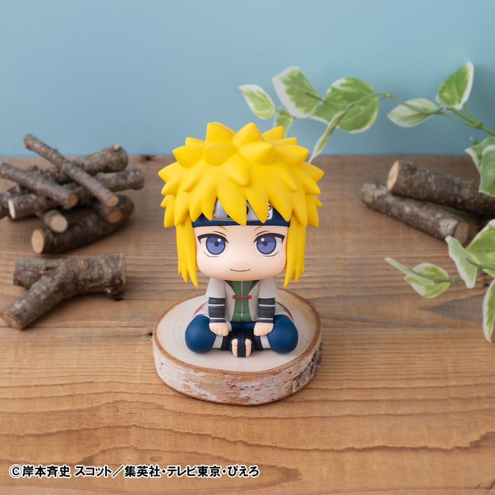 Naruto Shippuden statuette PVC Look Up Naruto Uzumaki Six Paths Sage Mode & Minato Namikaze 11 cm (with gift)