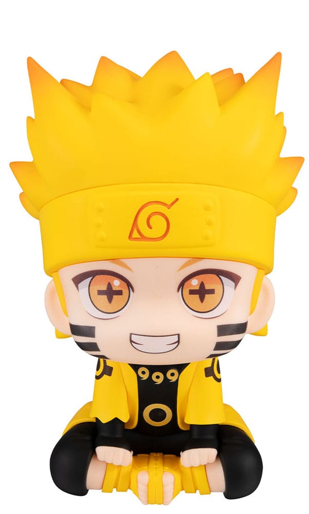 Naruto Shippuden statuette PVC Look Up Naruto Uzumaki Six Paths Sage Mode & Minato Namikaze 11 cm (with gift)