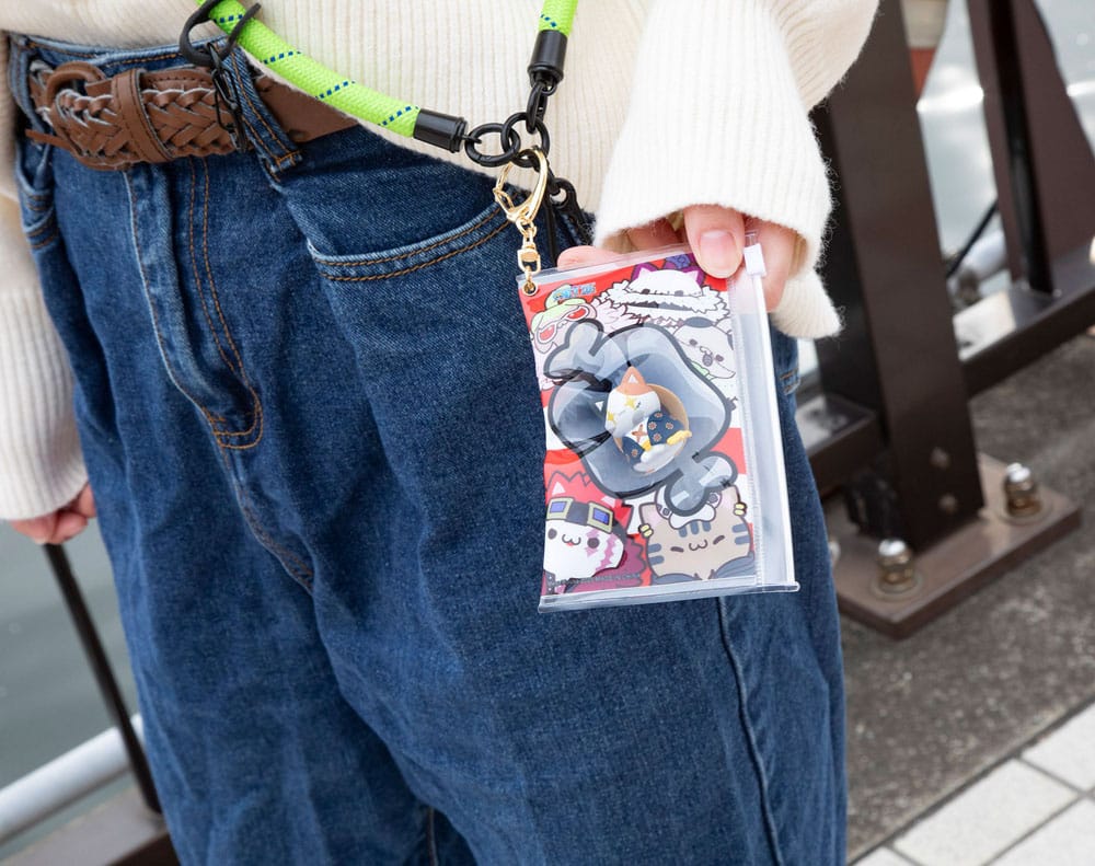 One Piece Mega Cat Project Nyan Piece Nyan! trading figure avec pochette Luffy 2025 Limited Edition 7 cm