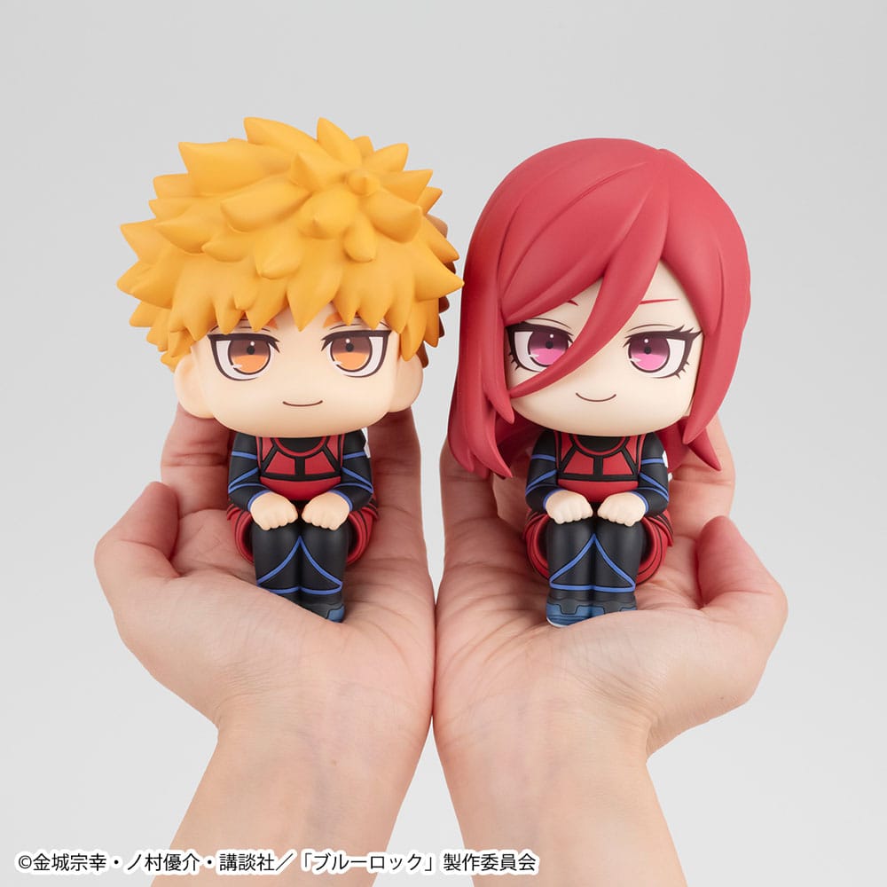 Blue Lock statuette PVC Look Up Rensuke Kunigami & Hyoma Chigiri Second Selection Ver. 11 cm (with gift)