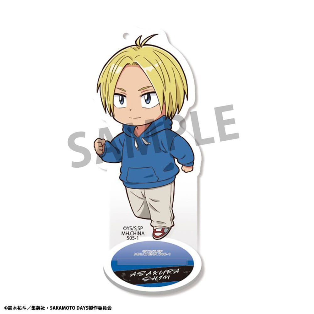 Sakamoto Days assortiment figurines acrylique TokoToko 9 cm (8)