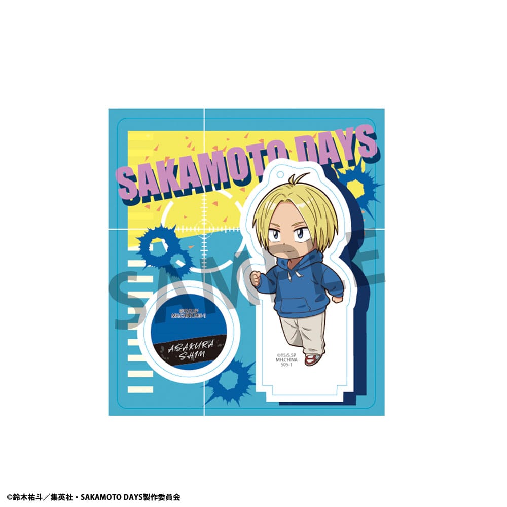 Sakamoto Days assortiment figurines acrylique TokoToko 9 cm (8)