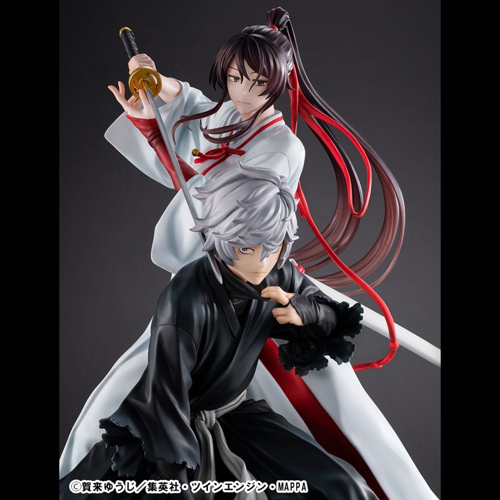 Hell´s Paradise pack 2 statuettes PVC Lucrea Gabimaru & Sagiri Yamada Asaemon 20 cm