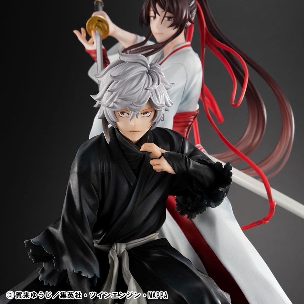 Hell´s Paradise pack 2 statuettes PVC Lucrea Gabimaru & Sagiri Yamada Asaemon 20 cm