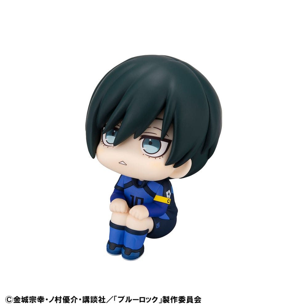 Blue Lock statuette PVC Look Up Rin Itoshi & Sae Itoshi Japanese National Player Match Ver. 11 cm (with gift)