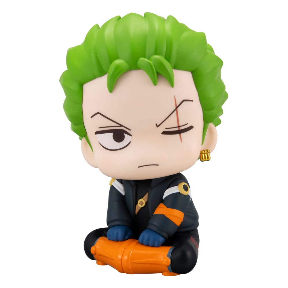 One Piece statuette PVC Look Up Roronoa Zoro Future Island Egghead Ver. 11 cm