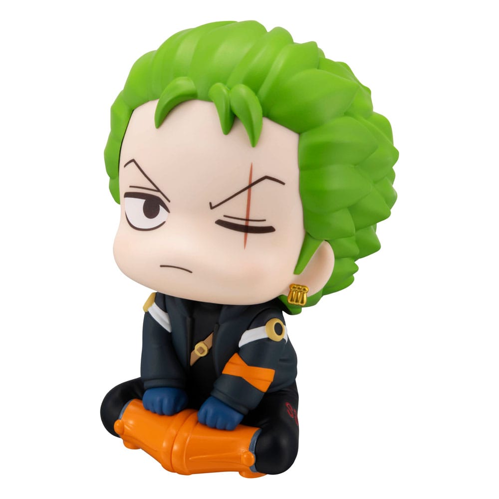 One Piece statuette PVC Look Up Roronoa Zoro Future Island Egghead Ver. 11 cm