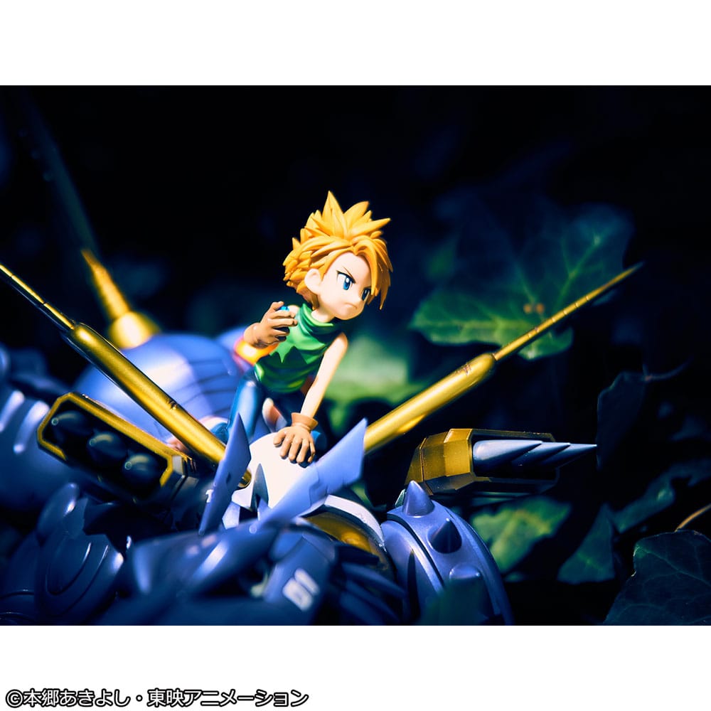 Digimon Adventure G.E.M. Precious Series statuette PVC Metal Garurumon & Ishida Yamato 30 cm