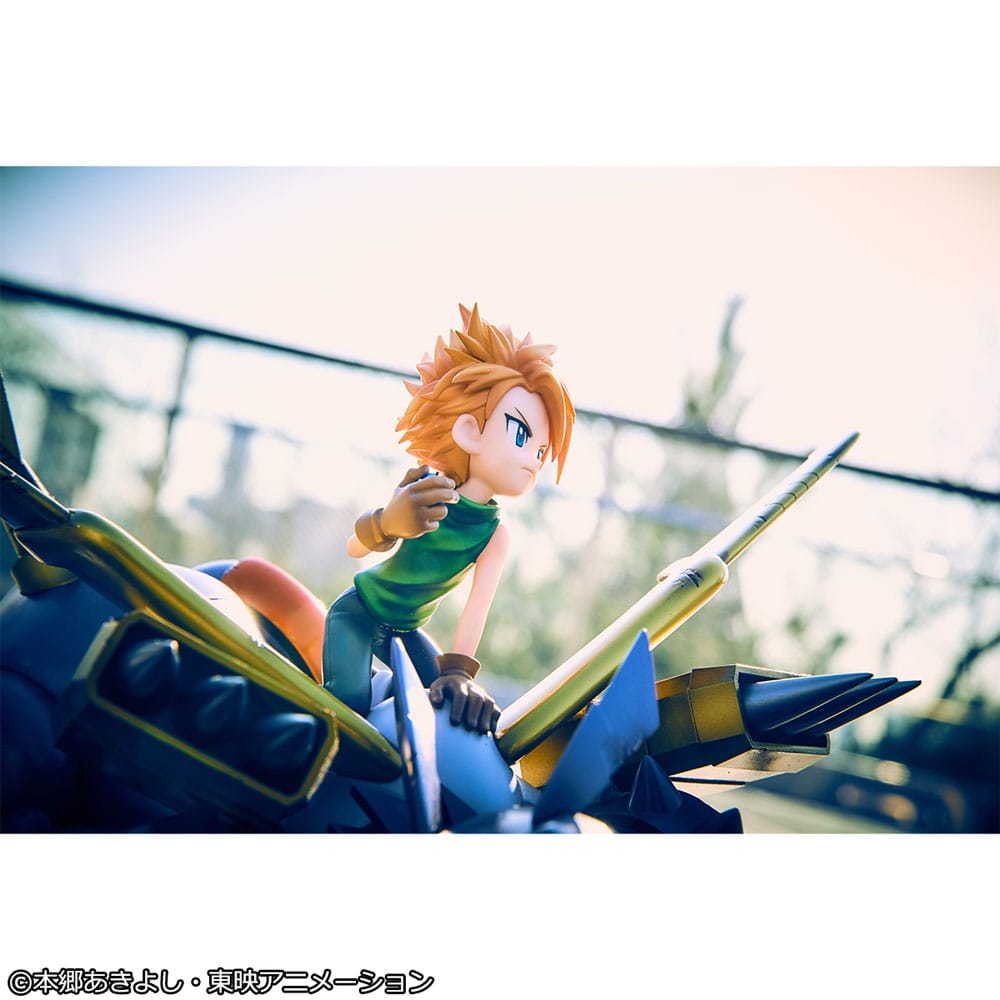 Digimon Adventure G.E.M. Precious Series statuette PVC Metal Garurumon & Ishida Yamato 30 cm