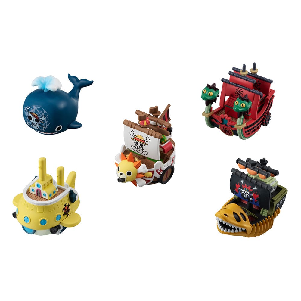 One Piece Yuracolle Series pack 5 trading figures Grand Line Vol. 2 6 cm