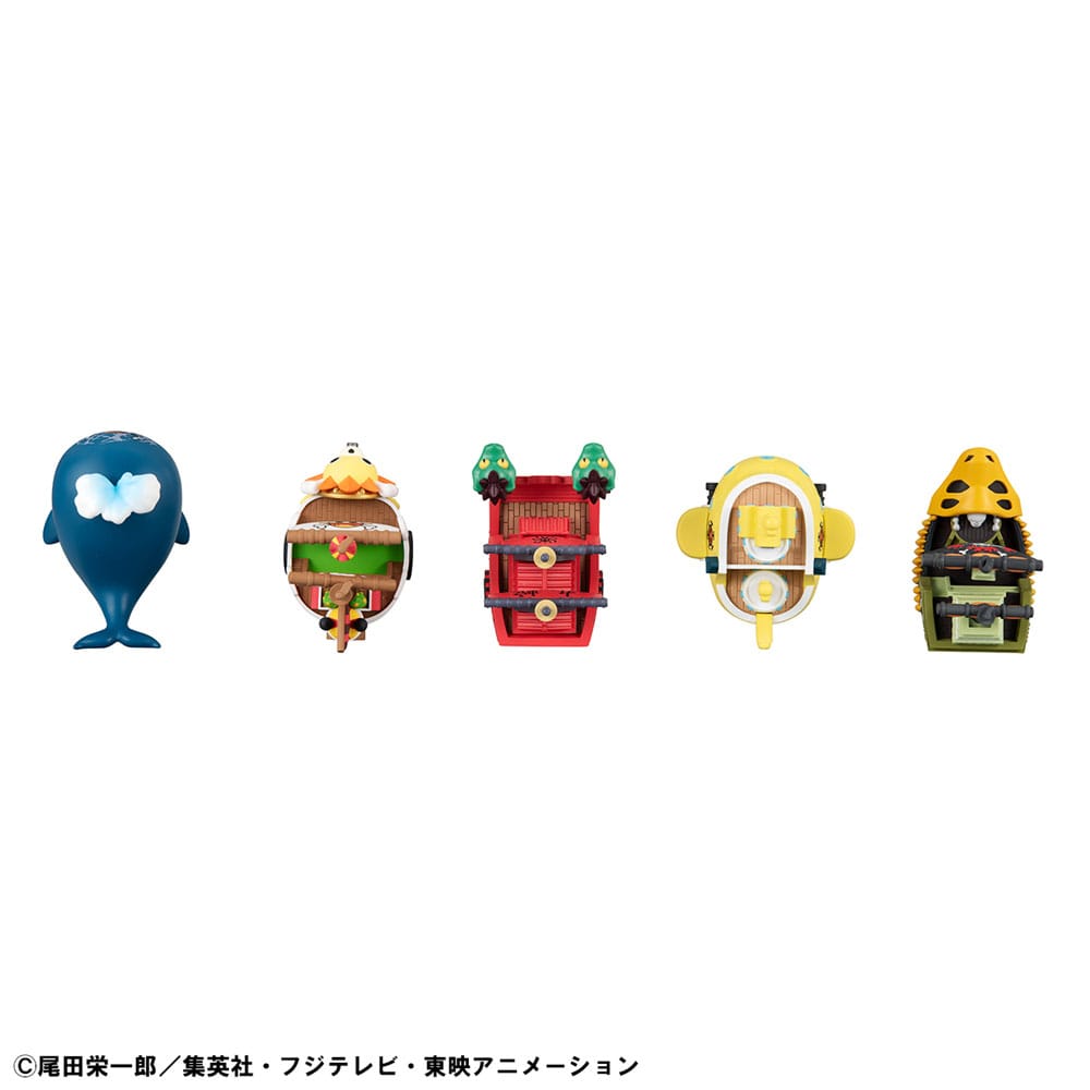 One Piece Yuracolle Series pack 5 trading figures Grand Line Vol. 2 6 cm