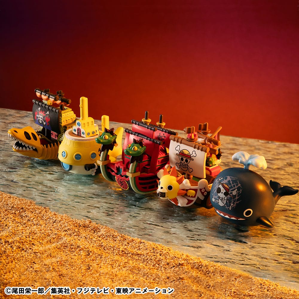 One Piece Yuracolle Series assortiment boîte-mystère trading figures Grand Line Vol. 2 6 cm (6)