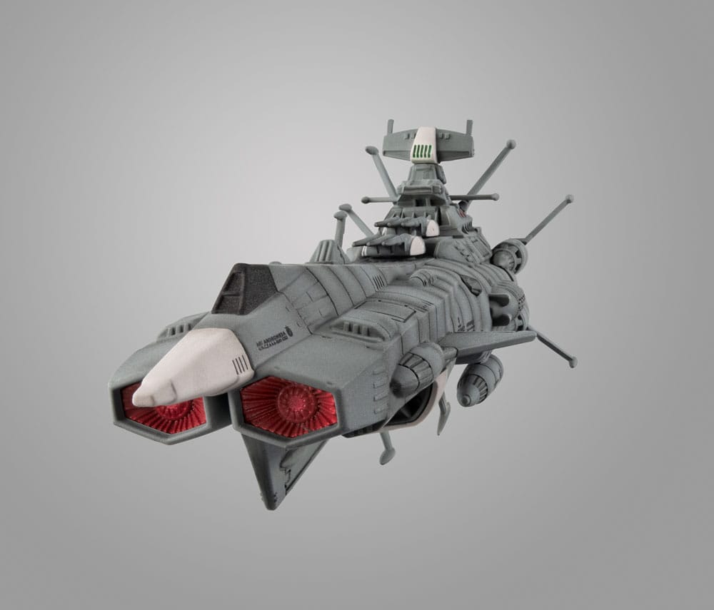 Space Battleship Yamato 2202 statuette Cosmofleet SP Aircraft Warriors of Love U.N.C.F. AAA-1 Andromeda Re. 19 cm