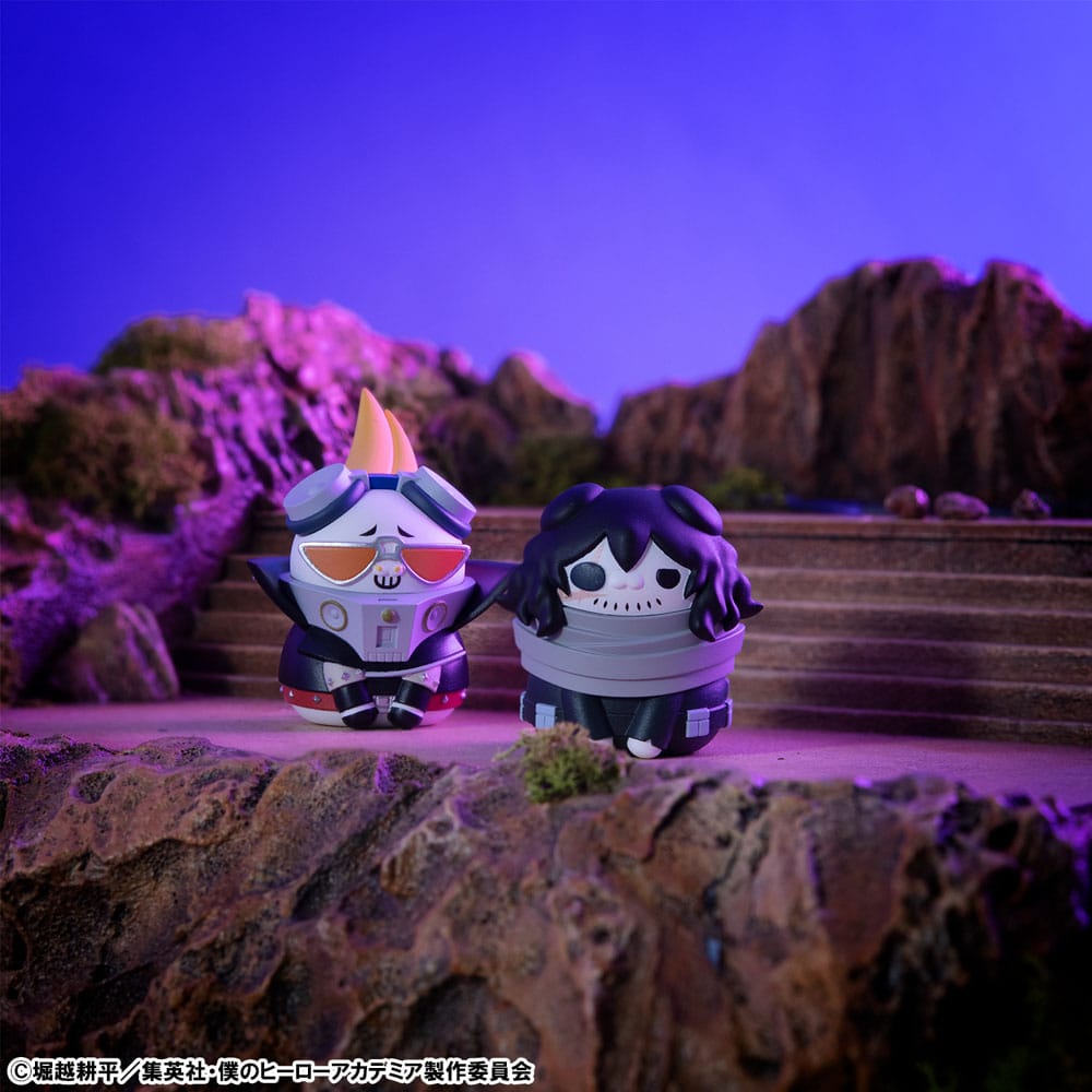 My Hero Academia Blind Box assortiment figurines mini Mega Cat Project Heroaca Cats No.01 3 cm (8) (Repeat)