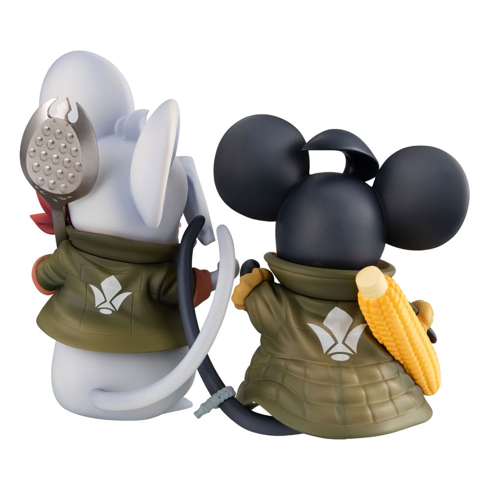 Mobile Suit Gundam Iron-Blooded Orphans pack 2 statuetten PVC Orphanchu of Block 3 Mikatsuki & Orga 10th Anniversary 12 cm