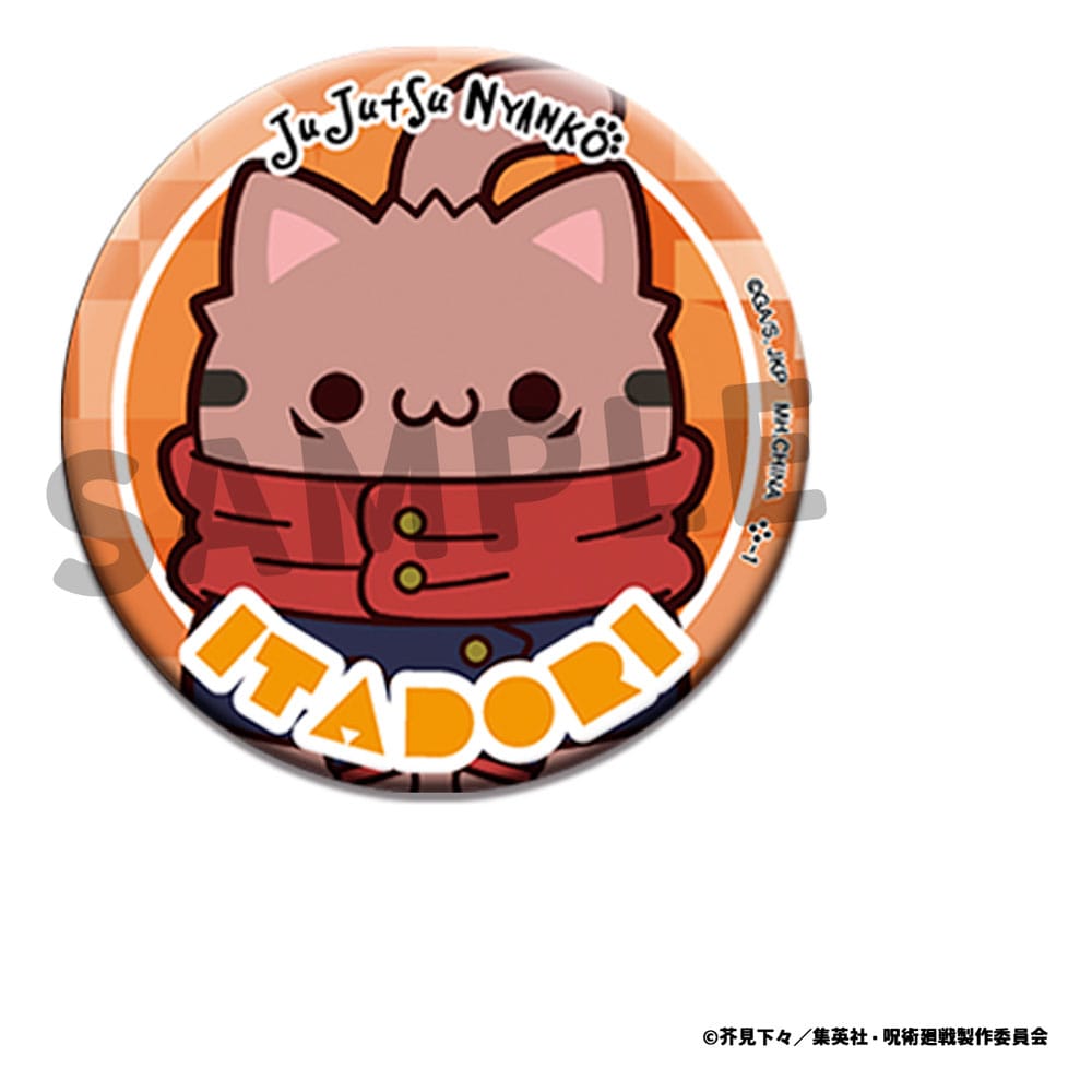 Jujutsu Kaisen assortiment badges Mega Cat Project Jujutsu Cats 5 cm (16)