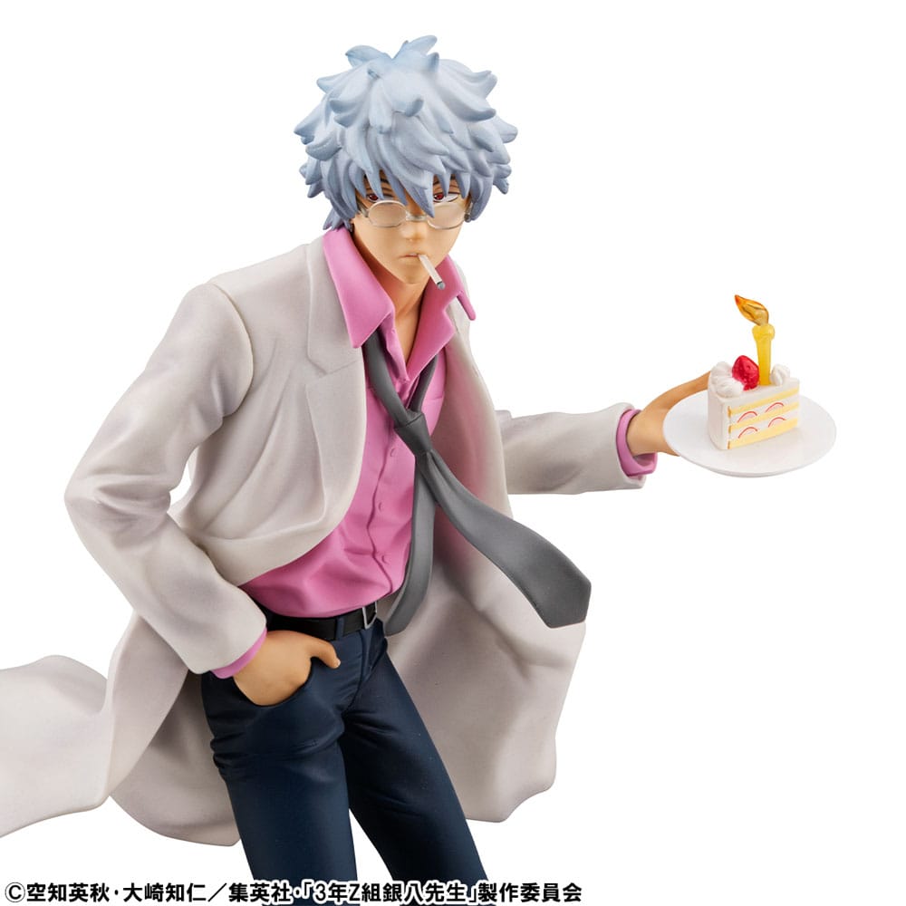 3-Z Ginpachi Sensei G.E.M. Series statuette PVC Ginpachi Sakata Reiwa Ver. 22 cm